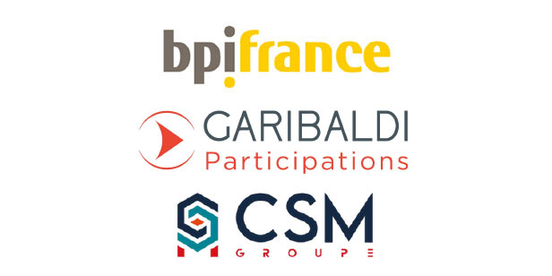 Logo de Bpifrance - Garibaldi Participations - CSM Groupe